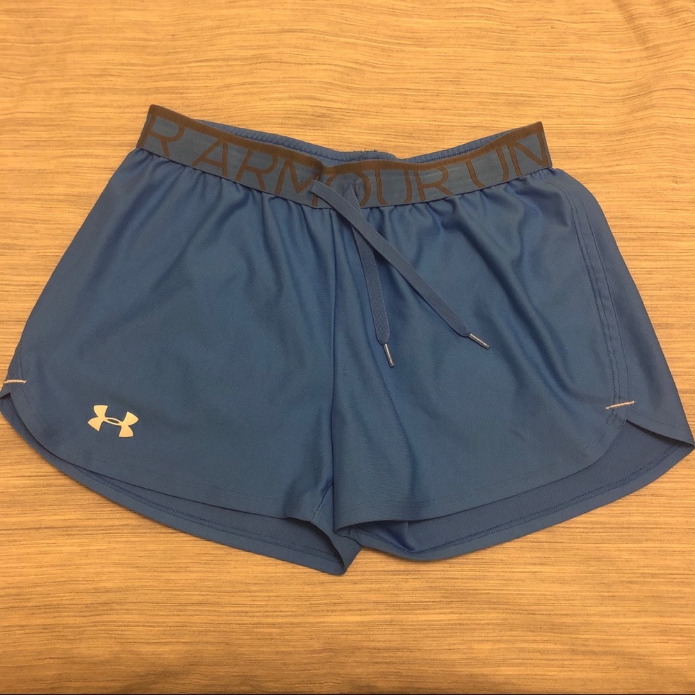 Carolina Blue Under Armour 3” Play Up Shorts
